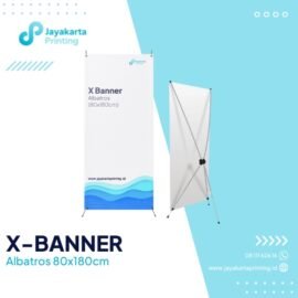 Cetak X Banner Albatros 80x180
