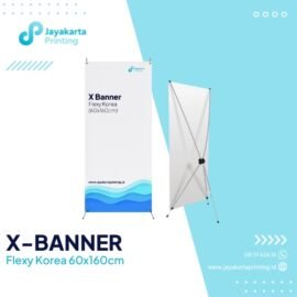 Cetak X Banner Flexy Korea 60x160