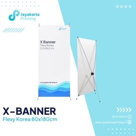 Cetak X Banner Flexy Korea 80x180