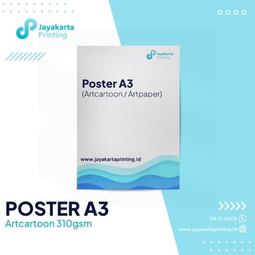 Cetak Poster A3 Tebal