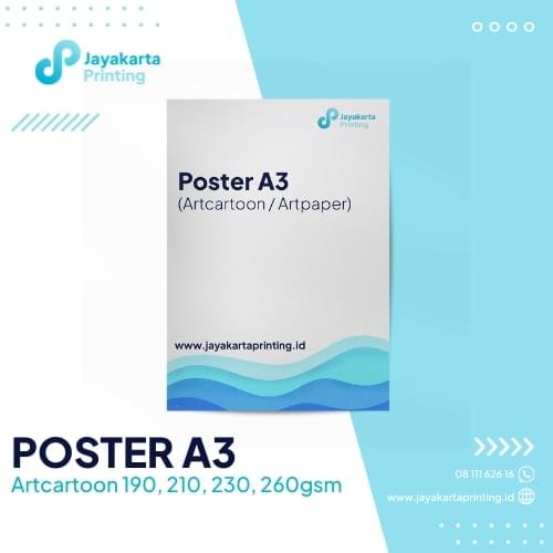 Cetak Poster A3