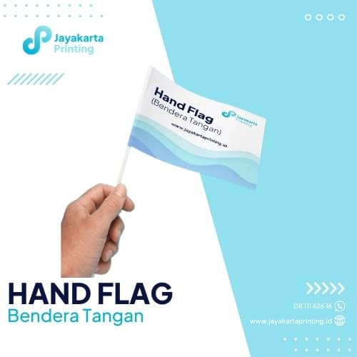 Cetak Bendera Tangan