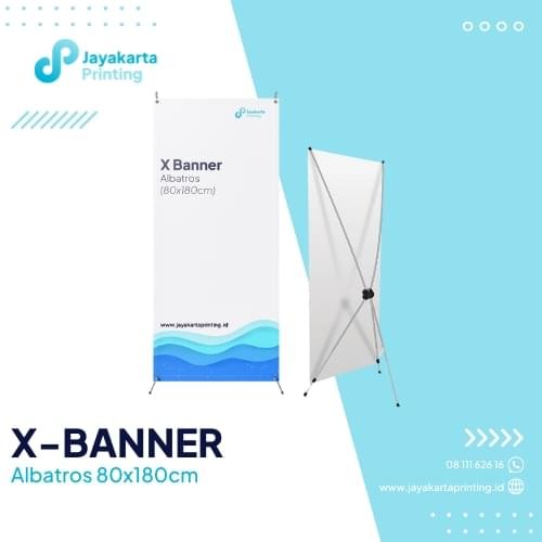 Cetak X Banner Albatros 80x180