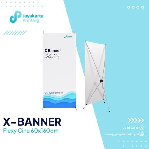 Cetak X Banner Flexy Cina 60x160